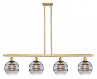 Rochester - 4 Light - 48 inch - Satin Gold - Cord hung - Island Light (3442|516-4I-SG-G556-8SM)