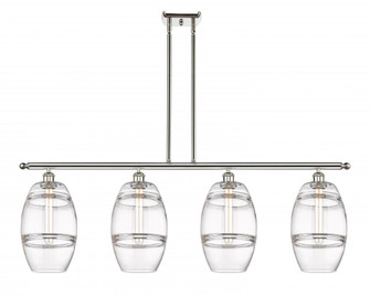 Vaz - 4 Light - 48 inch - Polished Nickel - Stem hung - Island Light (3442|516-4I-PN-G557-8CL)