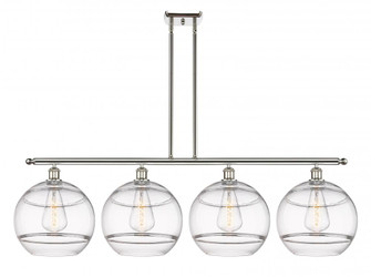 Rochester - 4 Light - 50 inch - Polished Nickel - Stem hung - Island Light (3442|516-4I-PN-G556-12CL)
