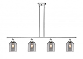 Bella - 4 Light - 48 inch - Polished Chrome - Stem hung - Island Light (3442|516-4I-PC-G558-6SM)