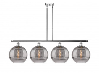 Rochester - 4 Light - 50 inch - Polished Chrome - Cord hung - Island Light (3442|516-4I-PC-G556-12SM)