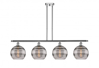 Rochester - 4 Light - 48 inch - Polished Chrome - Stem hung - Island Light (3442|516-4I-PC-G556-10SM)
