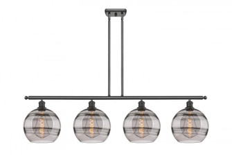 Rochester - 4 Light - 48 inch - Oil Rubbed Bronze - Stem hung - Island Light (3442|516-4I-OB-G556-10SM)