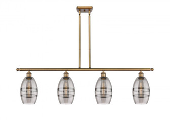 Vaz - 4 Light - 48 inch - Brushed Brass - Stem hung - Island Light (3442|516-4I-BB-G557-6SM)