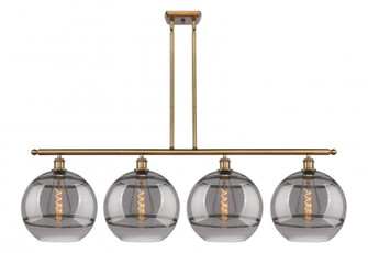 Rochester - 4 Light - 50 inch - Brushed Brass - Stem hung - Island Light (3442|516-4I-BB-G556-12SM)