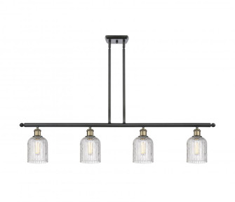 Bridal Veil - 4 Light - 48 inch - Black Antique Brass - Stem hung - Island Light (3442|516-4I-BAB-G559-5CL)
