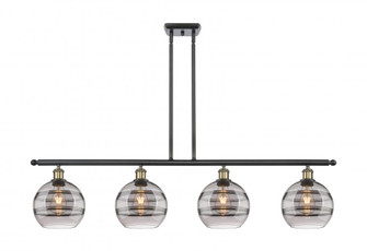 Rochester - 4 Light - 48 inch - Black Antique Brass - Stem hung - Island Light (3442|516-4I-BAB-G556-8SM)