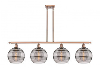Rochester - 4 Light - 48 inch - Antique Copper - Stem hung - Island Light (3442|516-4I-AC-G556-10SM)