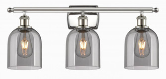 Bella - 3 Light - 26 inch - Polished Nickel - Bath Vanity Light (3442|516-3W-PN-G558-6SM)