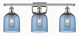 Bella - 3 Light - 26 inch - Polished Nickel - Bath Vanity Light (3442|516-3W-PN-G558-6BL)