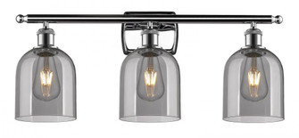 Bella - 3 Light - 26 inch - Polished Chrome - Bath Vanity Light (3442|516-3W-PC-G558-6SM)