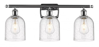 Bella - 3 Light - 26 inch - Polished Chrome - Bath Vanity Light (3442|516-3W-PC-G558-6SDY)