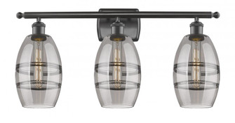Vaz - 3 Light - 26 inch - Oil Rubbed Bronze - Bath Vanity Light (3442|516-3W-OB-G557-6SM)