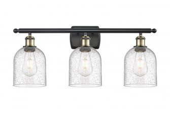 Bella - 3 Light - 26 inch - Black Antique Brass - Bath Vanity Light (3442|516-3W-BAB-G558-6SDY)