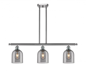 Bella - 3 Light - 36 inch - Brushed Satin Nickel - Cord hung - Island Light (3442|516-3I-SN-G558-6SM)