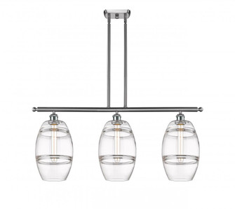 Vaz - 3 Light - 36 inch - Brushed Satin Nickel - Cord hung - Island Light (3442|516-3I-SN-G557-8CL)