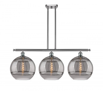 Rochester - 3 Light - 39 inch - Brushed Satin Nickel - Stem hung - Island Light (3442|516-3I-SN-G556-12SM)