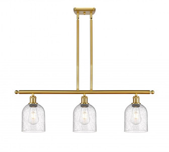 Bella - 3 Light - 36 inch - Satin Gold - Stem hung - Island Light (3442|516-3I-SG-G558-6SDY)