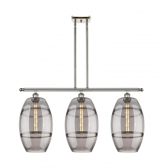 Vaz - 3 Light - 37 inch - Polished Nickel - Stem hung - Island Light (3442|516-3I-PN-G557-10SM)