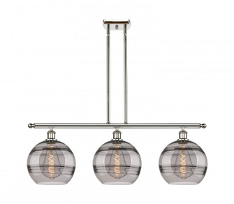 Rochester - 3 Light - 37 inch - Polished Nickel - Stem hung - Island Light (3442|516-3I-PN-G556-10SM)