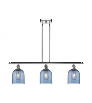 Bella - 3 Light - 36 inch - Polished Chrome - Stem hung - Island Light (3442|516-3I-PC-G558-6BL)