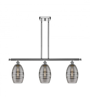 Vaz - 3 Light - 36 inch - Polished Chrome - Stem hung - Island Light (3442|516-3I-PC-G557-6SM)