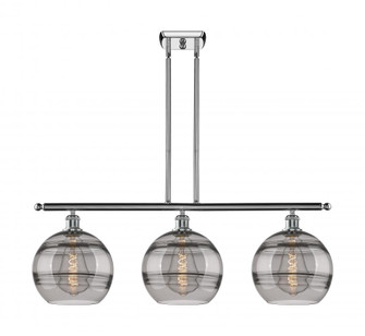 Rochester - 3 Light - 37 inch - Polished Chrome - Cord hung - Island Light (3442|516-3I-PC-G556-10SM)