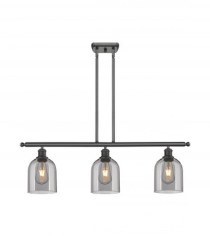 Bella - 3 Light - 36 inch - Oil Rubbed Bronze - Stem hung - Island Light (3442|516-3I-OB-G558-6SM)