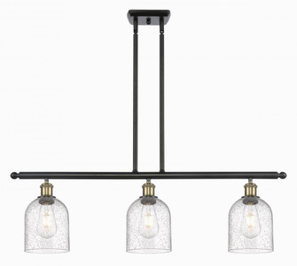 Bella - 3 Light - 36 inch - Black Antique Brass - Cord hung - Island Light (3442|516-3I-BAB-G558-6SDY)