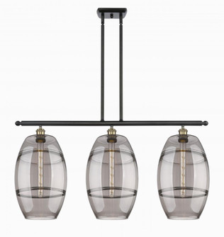 Vaz - 3 Light - 37 inch - Black Antique Brass - Cord hung - Island Light (3442|516-3I-BAB-G557-10SM)