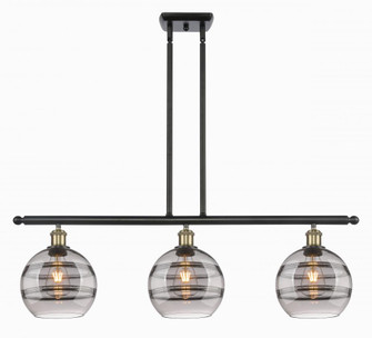 Rochester - 3 Light - 36 inch - Black Antique Brass - Cord hung - Island Light (3442|516-3I-BAB-G556-8SM)