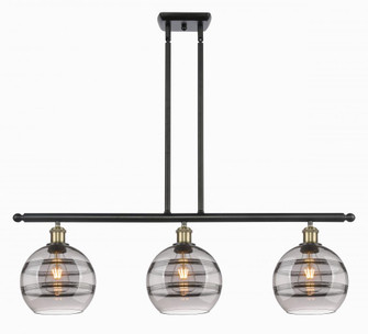 Rochester - 3 Light - 36 inch - Black Antique Brass - Stem hung - Island Light (3442|516-3I-BAB-G556-8SM)