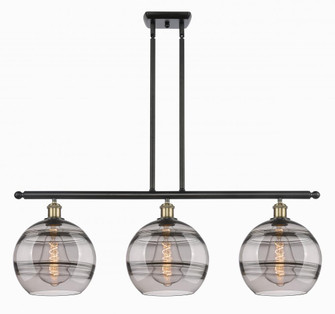 Rochester - 3 Light - 37 inch - Black Antique Brass - Cord hung - Island Light (3442|516-3I-BAB-G556-10SM)