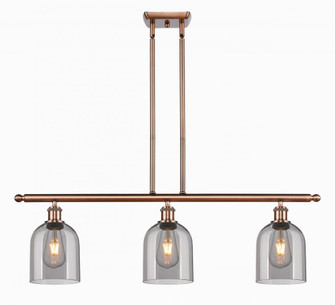 Bella - 3 Light - 36 inch - Antique Copper - Stem hung - Island Light (3442|516-3I-AC-G558-6SM)