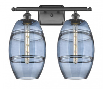 Vaz - 2 Light - 18 inch - Oil Rubbed Bronze - Bath Vanity Light (3442|516-2W-OB-G557-8BL)