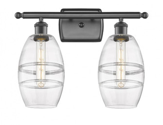 Vaz - 2 Light - 16 inch - Oil Rubbed Bronze - Bath Vanity Light (3442|516-2W-OB-G557-6CL)