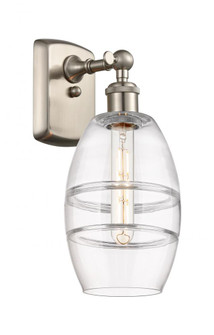 Vaz - 1 Light - 6 inch - Brushed Satin Nickel - Sconce (3442|516-1W-SN-G557-6CL)
