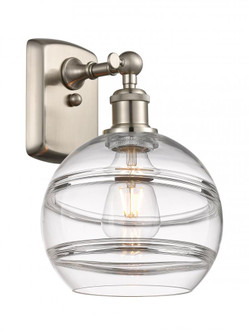Rochester - 1 Light - 8 inch - Brushed Satin Nickel - Sconce (3442|516-1W-SN-G556-8CL)