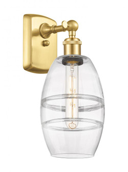 Vaz - 1 Light - 6 inch - Satin Gold - Sconce (3442|516-1W-SG-G557-6CL)