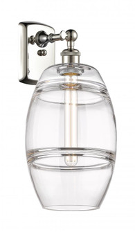 Vaz - 1 Light - 8 inch - Polished Nickel - Sconce (3442|516-1W-PN-G557-8CL)