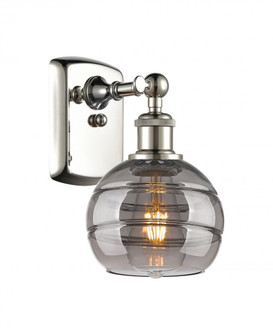 Rochester - 1 Light - 6 inch - Polished Nickel - Sconce (3442|516-1W-PN-G556-6SM)
