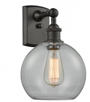 Athens - 1 Light - 8 inch - Oil Rubbed Bronze - Sconce (3442|516-1W-OB-G122C-8CL)