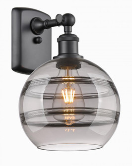 Rochester - 1 Light - 8 inch - Matte Black - Sconce (3442|516-1W-BK-G556-8SM)