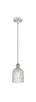 Bridal Veil - 1 Light - 5 inch - White Polished Chrome - Mini Pendant (3442|516-1S-WPC-G559-5CL)