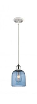 Bella - 1 Light - 6 inch - White Polished Chrome - Mini Pendant (3442|516-1S-WPC-G558-6BL)