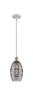 Vaz - 1 Light - 6 inch - White Polished Chrome - Mini Pendant (3442|516-1S-WPC-G557-6SM)