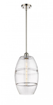 Vaz - 1 Light - 10 inch - Polished Nickel - Mini Pendant (3442|516-1S-PN-G557-10CL)