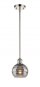 Rochester - 1 Light - 6 inch - Polished Nickel - Mini Pendant (3442|516-1S-PN-G556-6SM)