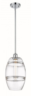 Vaz - 1 Light - 8 inch - Polished Chrome - Mini Pendant (3442|516-1S-PC-G557-8CL)