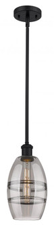 Vaz - 1 Light - 6 inch - Matte Black - Mini Pendant (3442|516-1S-BK-G557-6SM)